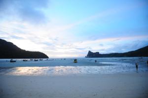 Landskap semula jadi dekat dengan resort