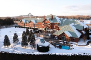 Το Auberge Godefroy τον χειμώνα