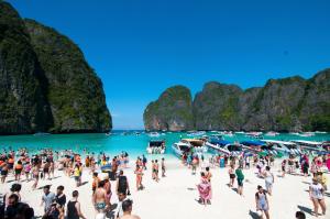 Landskap semula jadi dekat dengan resort