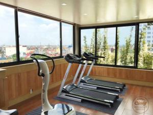 Phòng/tiện nghi tập thể dục tại Cindy Hotel & Apartments - Khách Sạn Căn Hộ ở Trung Tâm TP Hải Phòng