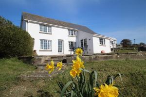 Bygningen som feriehuset ligger i