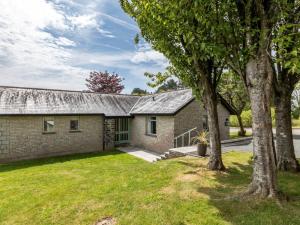 Bygningen som feriehuset ligger i