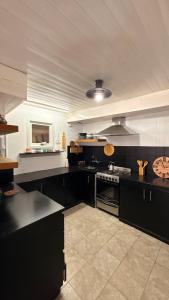 Nhà bếp/bếp nhỏ tại Gran casa para 8 personas Quequen Beach