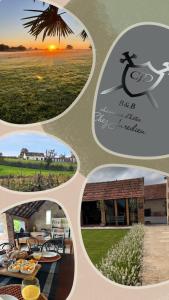 Et logo, certifikat, skilt eller en pris der bliver vist frem på B&B Chambres d'Hotes Chez Juredieu