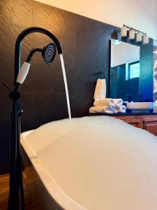 Et badeværelse på Cábaña bonita vista