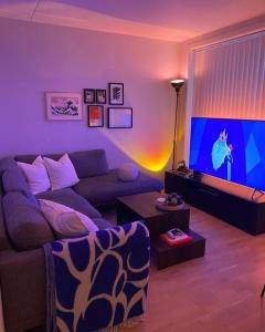 Posezení v ubytování Esalam apt