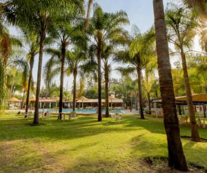 En have udenfor Parque Girasoles Balneario & Cabañas