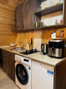 Kuchyň nebo kuchyňský kout v ubytování Cottage sunrise merisi + 26 fotografií