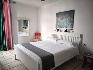 Postel nebo postele na pokoji v ubytování Apartamento en Playa de Morro jable 1 habitación