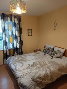 Postel nebo postele na pokoji v ubytování La clef du ban