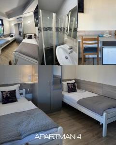 En eller flere senge i et værelse på Banja Luka Arcadia