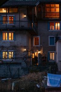 Bygningen som den private indkvartering ligger i