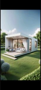 Guest house في فالبني: تقديم منزل مع ساحة خضراء