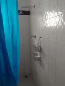 Koupelna v ubytování Omari estate