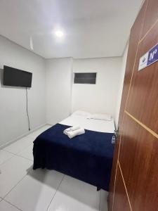 Postel nebo postele na pokoji v ubytování pousada agua viva