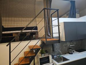 Køkken eller tekøkken på Ubytování Městská hora Beroun + 12 billeder