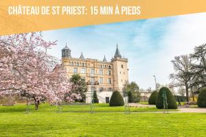 Et lokalt vartegn tæt på lejligheden