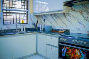 Køkken eller tekøkken på DTD Shortlet Homes