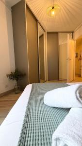 Postel nebo postele na pokoji v ubytování Appartement N1