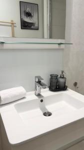 Koupelna v ubytování Appartement N1