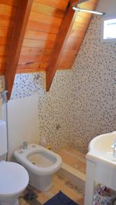 Koupelna v ubytování Alpino