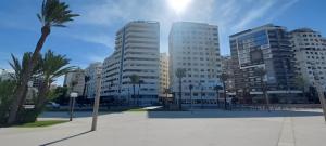 Bygningen som lejligheden ligger i