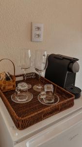 Nápoje v ubytování Pousada das Marias