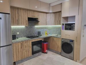 Nhà bếp/bếp nhỏ tại Joyau du park