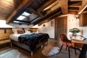 En eller flere senge i et værelse på Appartamento Via Castelletto + 11 billeder