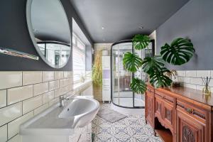 Et badeværelse på Home in Newcastle upon Tyne