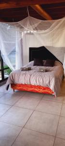 En eller flere senge i et værelse på Lo de Nor - Refugio de Montaña