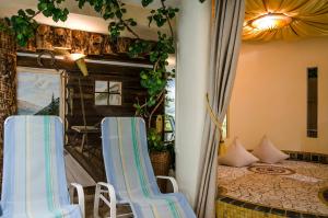 Posezení v ubytování Hotel Idhof