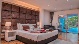 Khu vực ghế ngồi tại Pooh Beach Resort & Spa