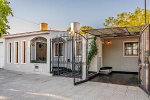 Bygningen som feriehuset ligger i