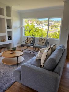 Et opholdsområde på Wee Blue Bach at Waihi Beach