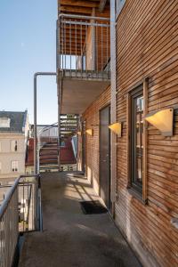 Balkón nebo terasa v ubytování Penthouse apartment 1 bedroom and 1 sofa bed