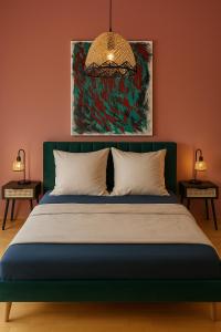 Postel nebo postele na pokoji v ubytování Business-Refugium für Teams 3 Design-Apartments