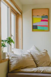 Posezení v ubytování Penthouse with spacious terrace