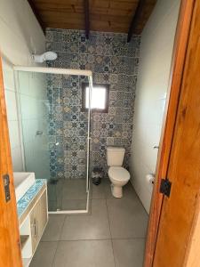 Et badeværelse på Loft para casal que deseja privacidade