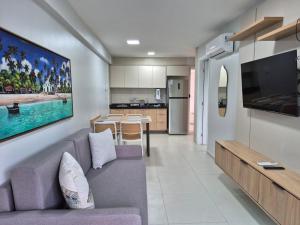 Køkken eller tekøkken på Galápagos Beach Residence