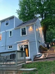 Bygningen som pensionatet ligger i