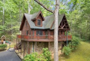 Bygningen som feriehuset ligger i