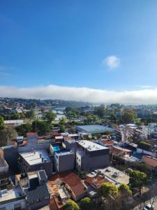 Udsigt til Villa Carlos Paz eller udsigt til byen taget fra lejligheden