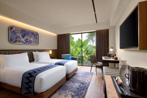 Μια τηλεόραση ή/και κέντρο ψυχαγωγίας στο Oakwood Yogyakarta