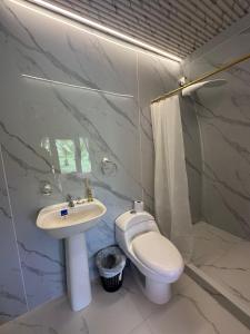 Kupatilo u objektu The Jungle Cocoon