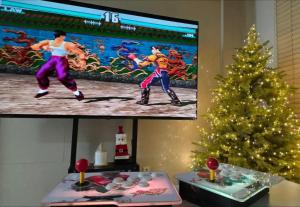 Et tv og/eller underholdning på Daegu-station 동성로 GoodLuck STAY