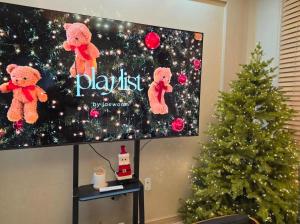 Et tv og/eller underholdning på Daegu-station 동성로 GoodLuck STAY