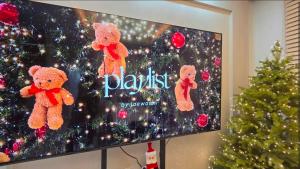 Et tv og/eller underholdning på Daegu-station 동성로 GoodLuck STAY