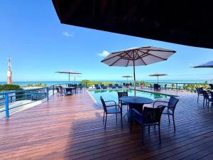 En generel havudsigt eller havudsigten taget fra lejligheden