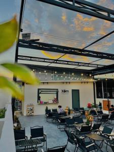 En restaurant eller et andet spisested på Xóm Homestay Ninh Thuận